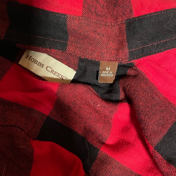 Hobbs Creek Lumberjack plaid size M - Picture 7 of 7